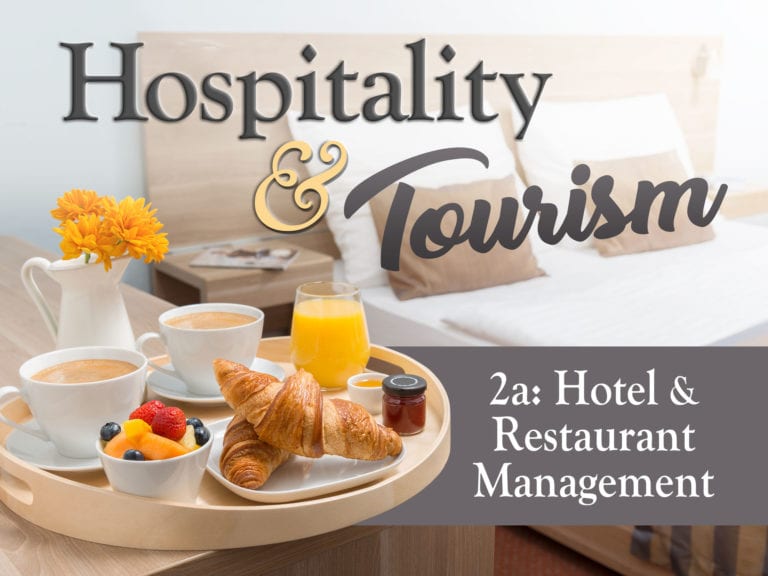 Hospitality and Tourism 2a Hotel and Restaurant Management eDynamic