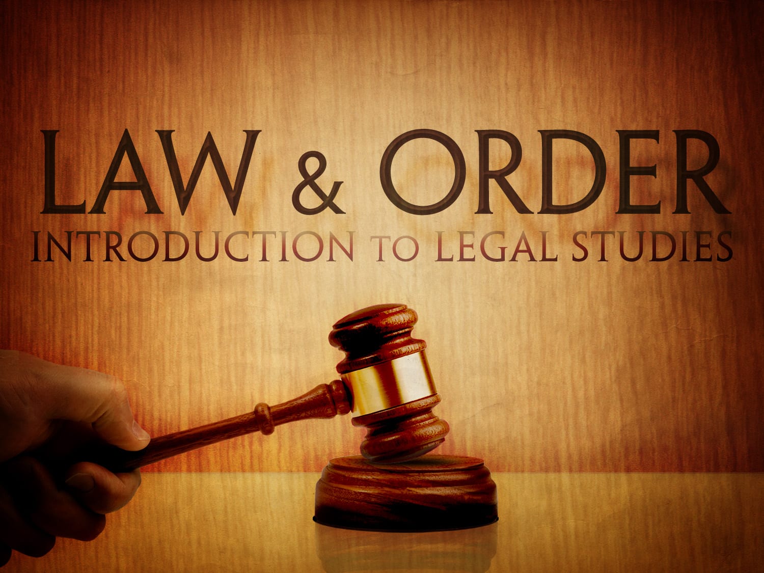 Law & Order: Introduction to Legal Studies