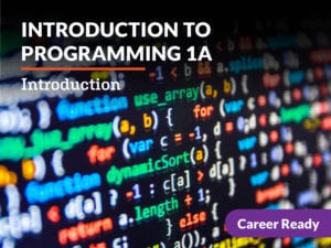 Intro to Programming 1A