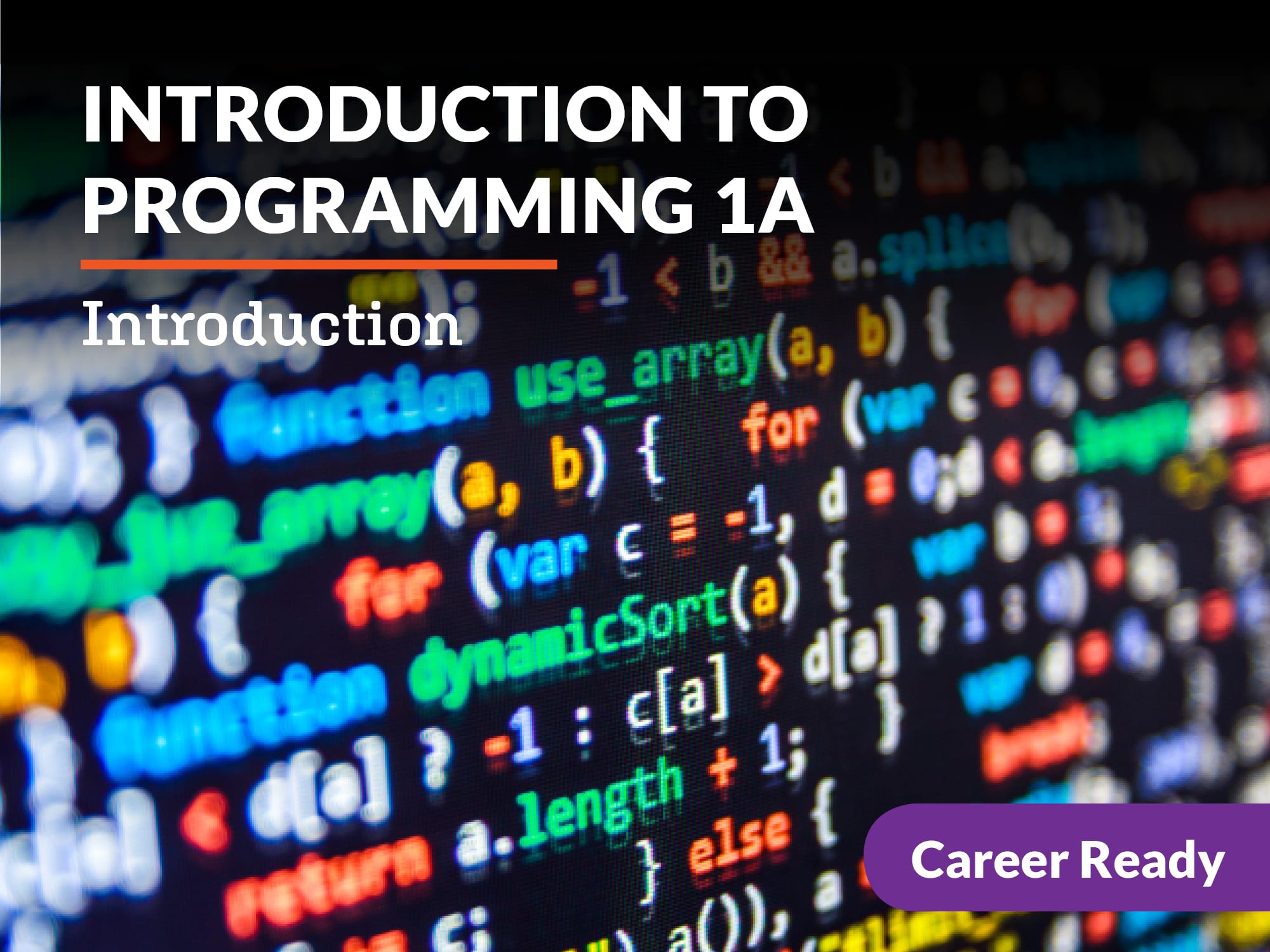 Introduction to Programming 1a: Introduction