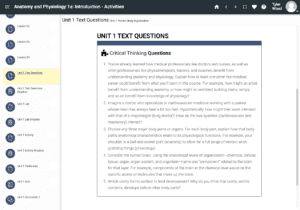 Critical Thinking & Application