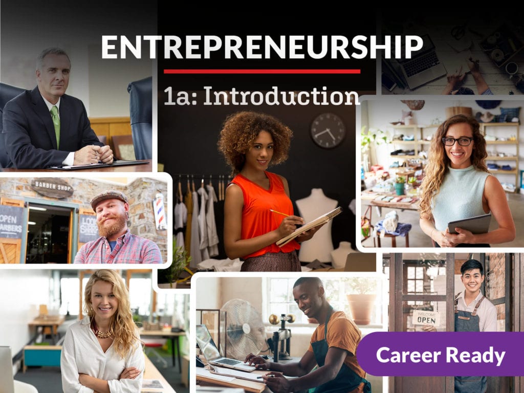 Entrepreneurship 1a Introduction eDynamic Learning
