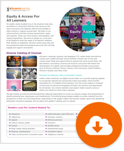 Equity and Access Flyer Download